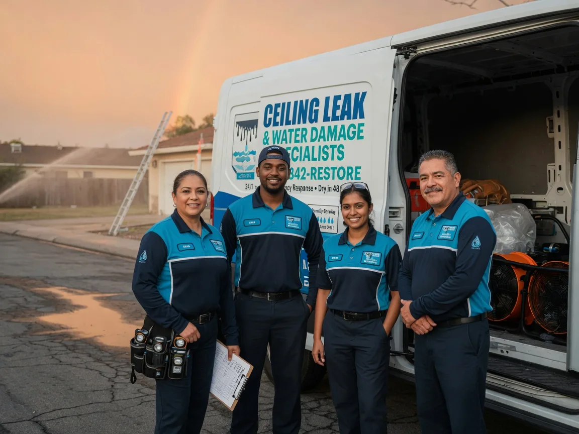 Ceiling Leak Cleanup company in Lynchburg, OH