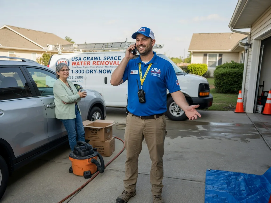 Crawl Space Water Removal Lynchburg, OH FAQs